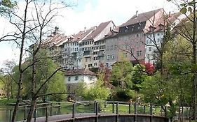 Bett am Weiher